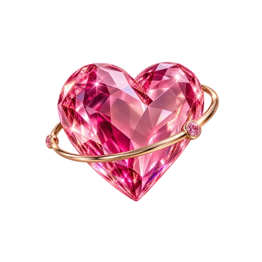 Luminous heart gift